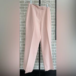 Larry Levine Light Pink Petite Dress Pant Trousers